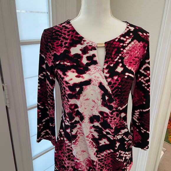 Dana Buchman  Blouse Top Size Small Women's Clothing Long Sleeve - Picture 2 of 7